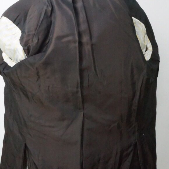 Sartoria Partenopea Brown Velour Velvet Cotton 2 Pc Suit Jacket Pants Sz 36 - Picture 7 of 10